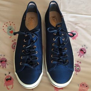 Beautiful silk navy Keds